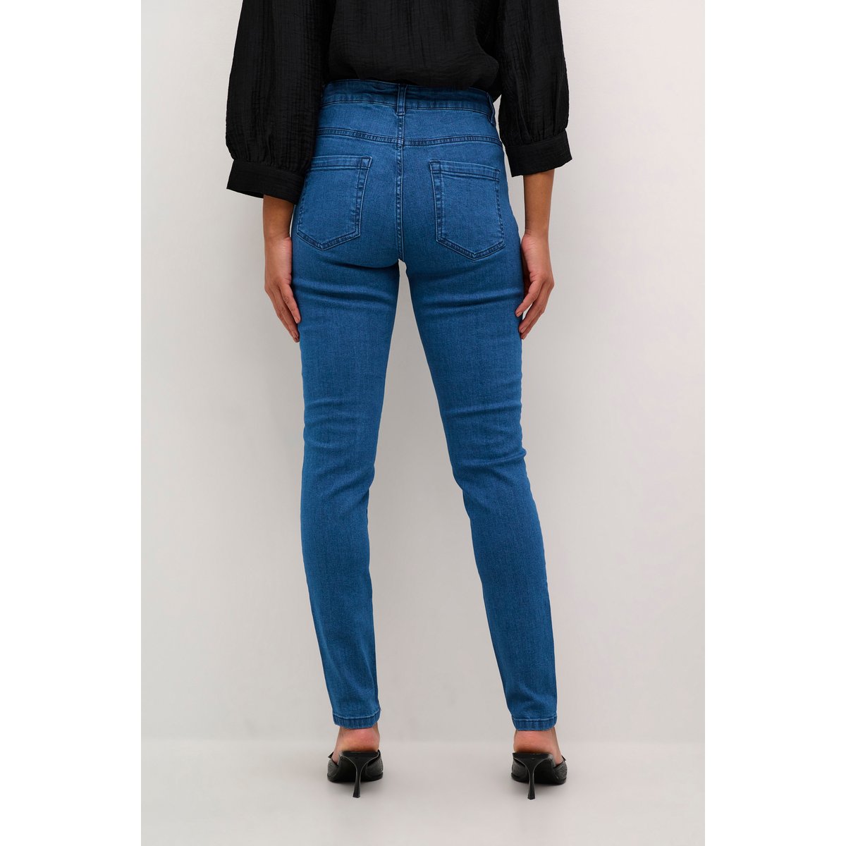 Jeans bleu medium blue denim, KAFFE