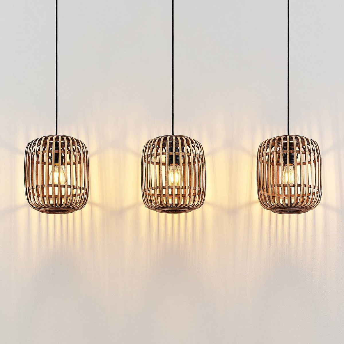 Suspension en bois traditionnelle, Canyana nature, LINDBY