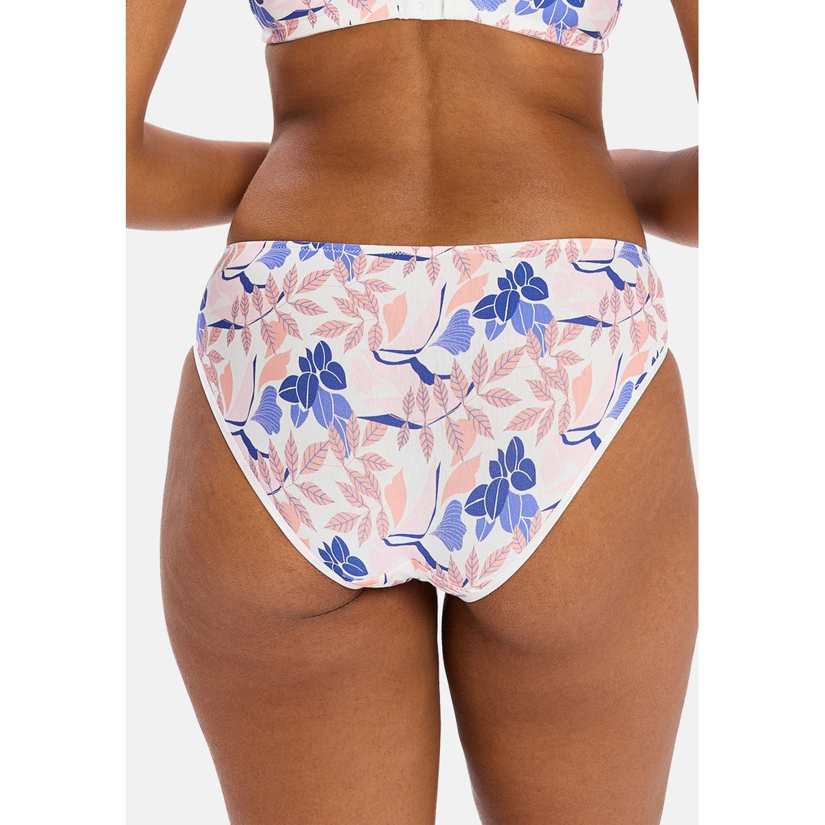 Slip et dentelle Ava fantaisie multicolore, SANS COMPLEXE