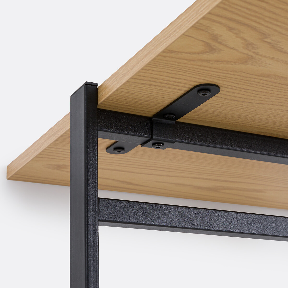Module de dressing 4 étagères, Talist noir/bois, LA REDOUTE INTERIEURS