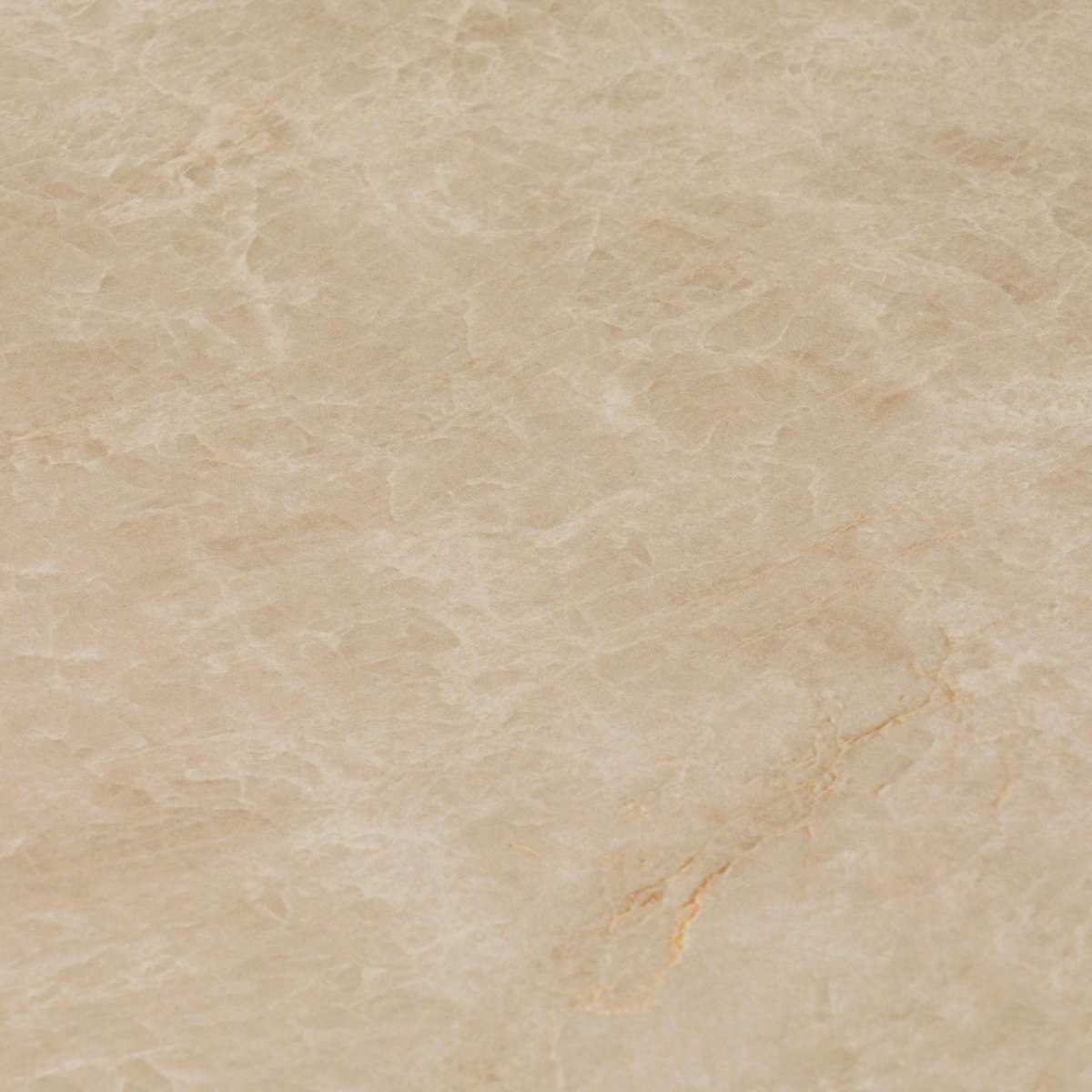 Table basse design en céramique CALA beige, PIER IMPORT