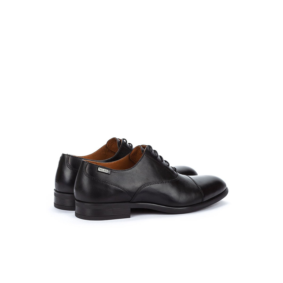 Chaussures à lacets cuir Bristol black, PIKOLINOS