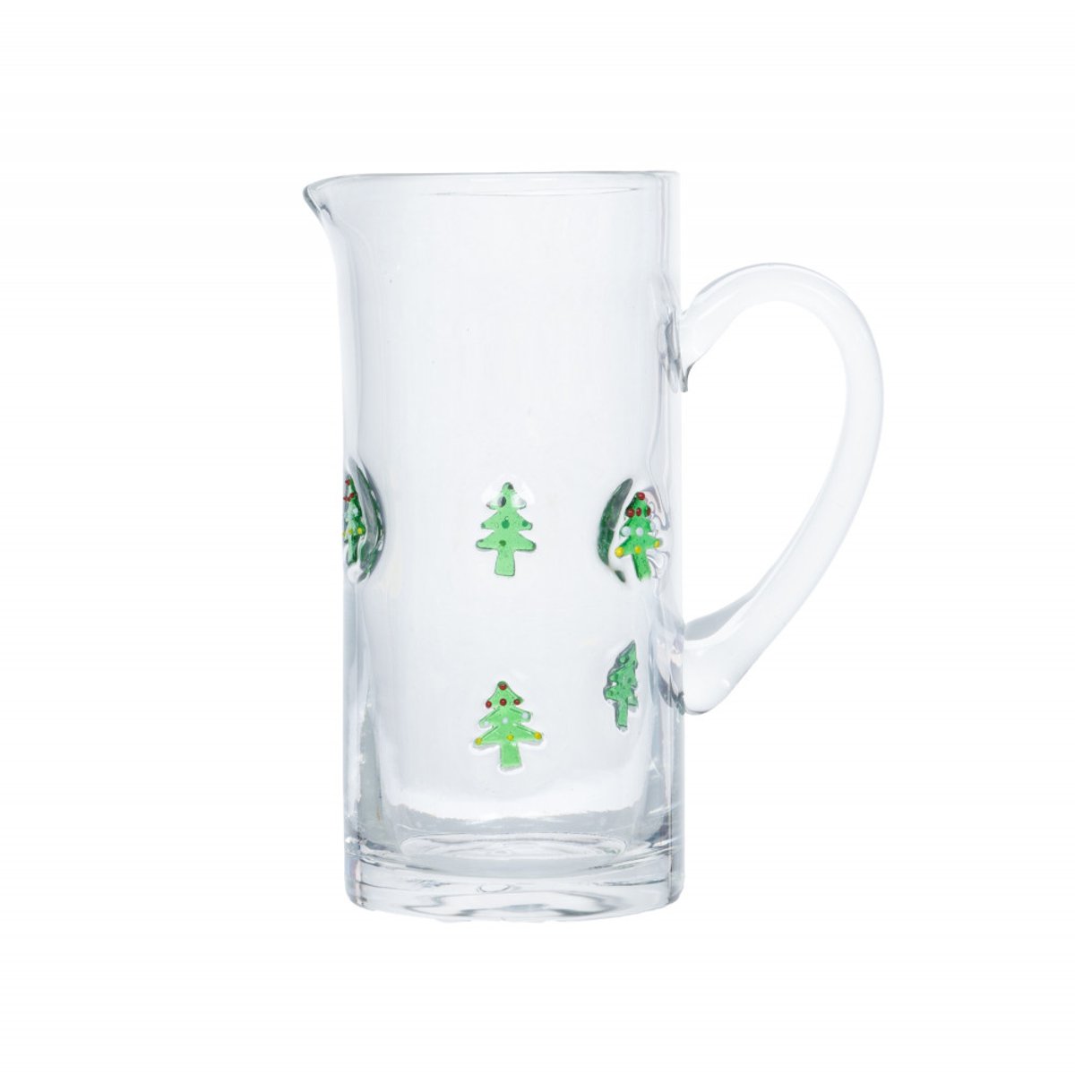 Pichet avec anse sapin noël 1,2L transparent / cristal, AMADEUS