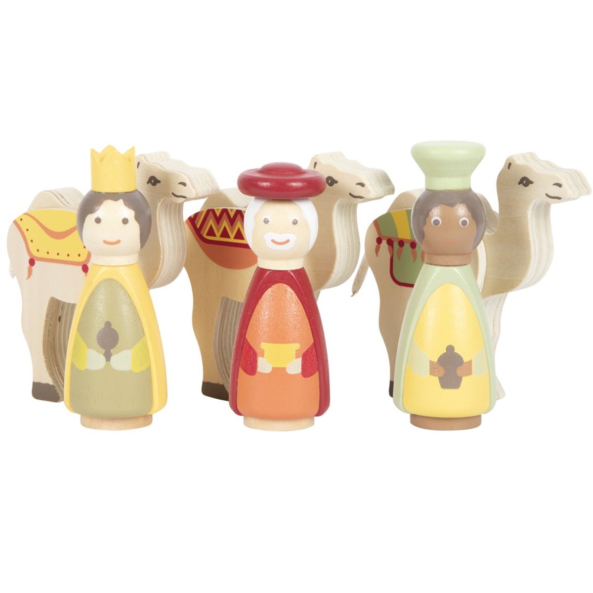 Set de jeu Crèche de Noël beige, SMALL FOOT COMPANY