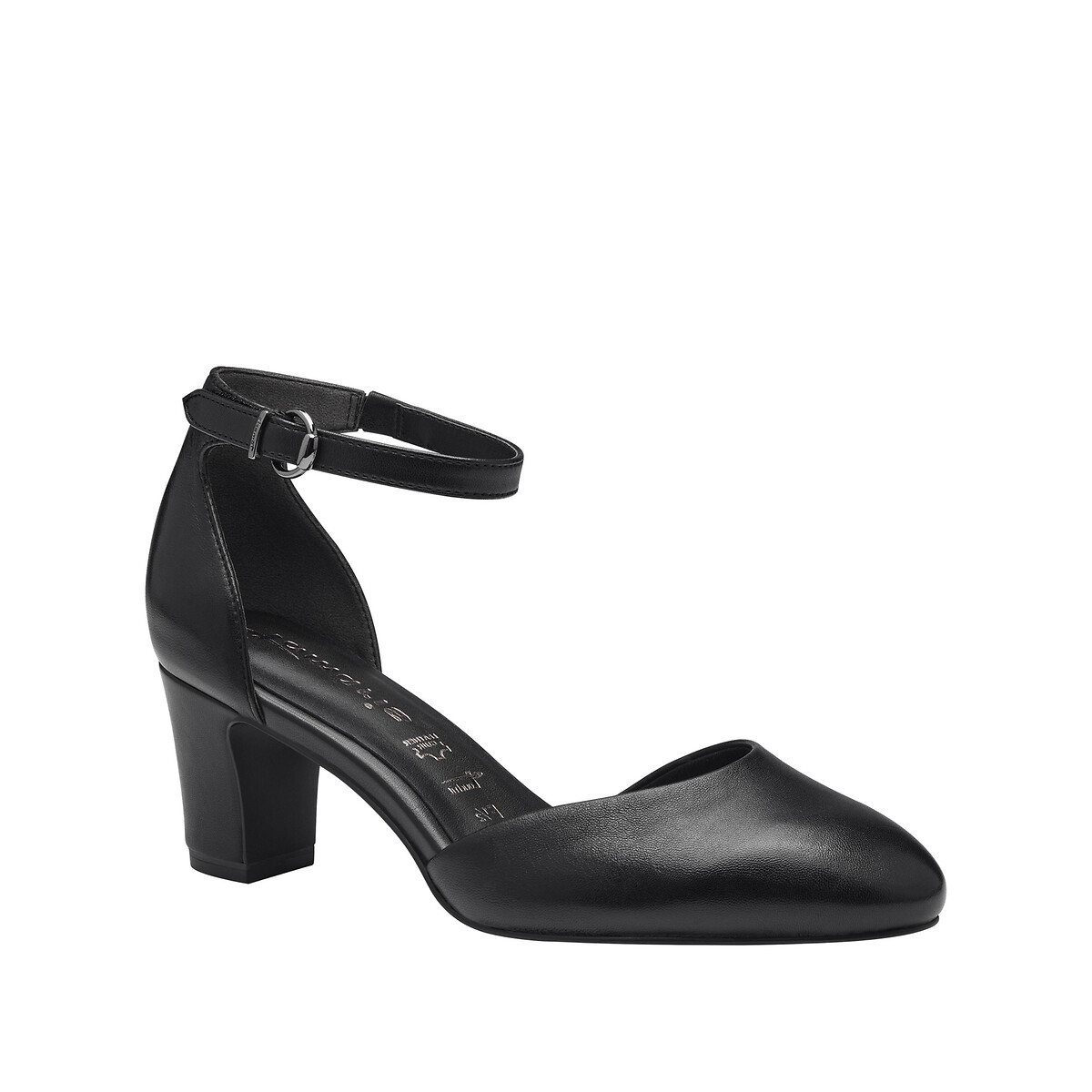 Escarpins bride cheville noir, TAMARIS