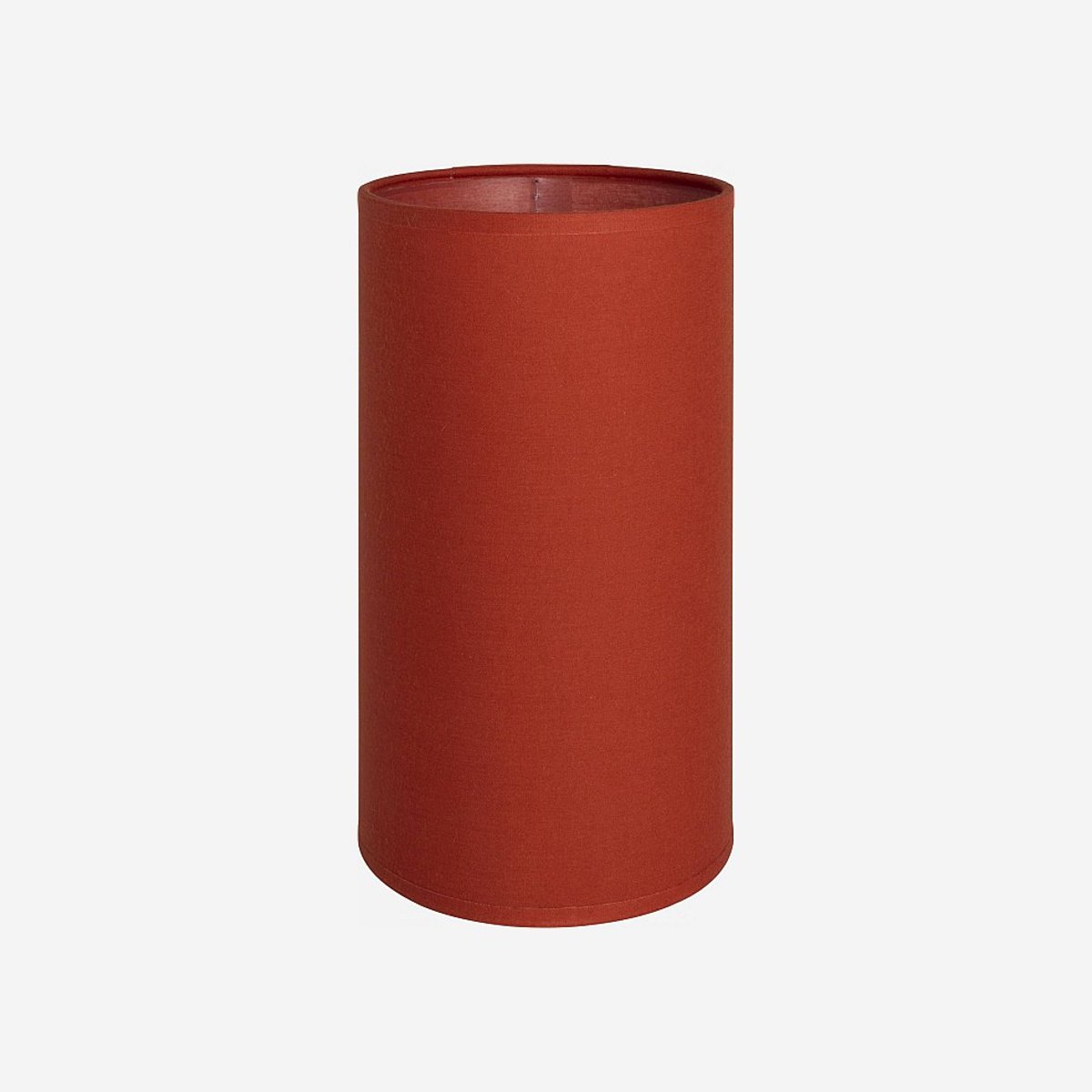 Abat-jour en coton KAP rouge, HABITAT