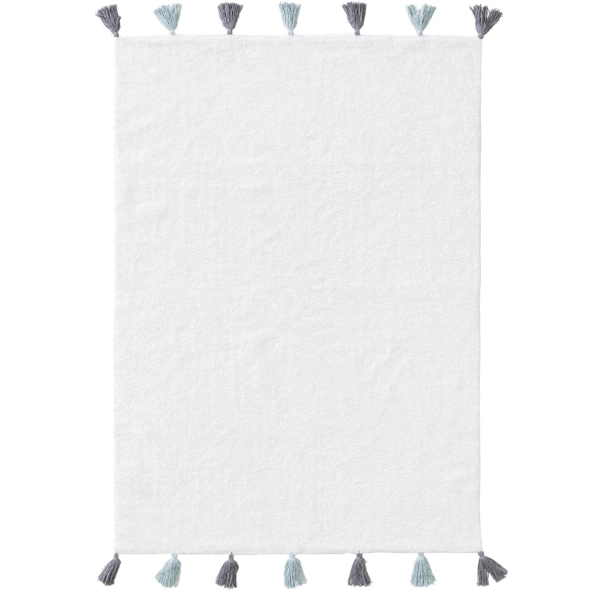 Tapis lavables pour enfants tufté main MALU bleu, BENUTA 