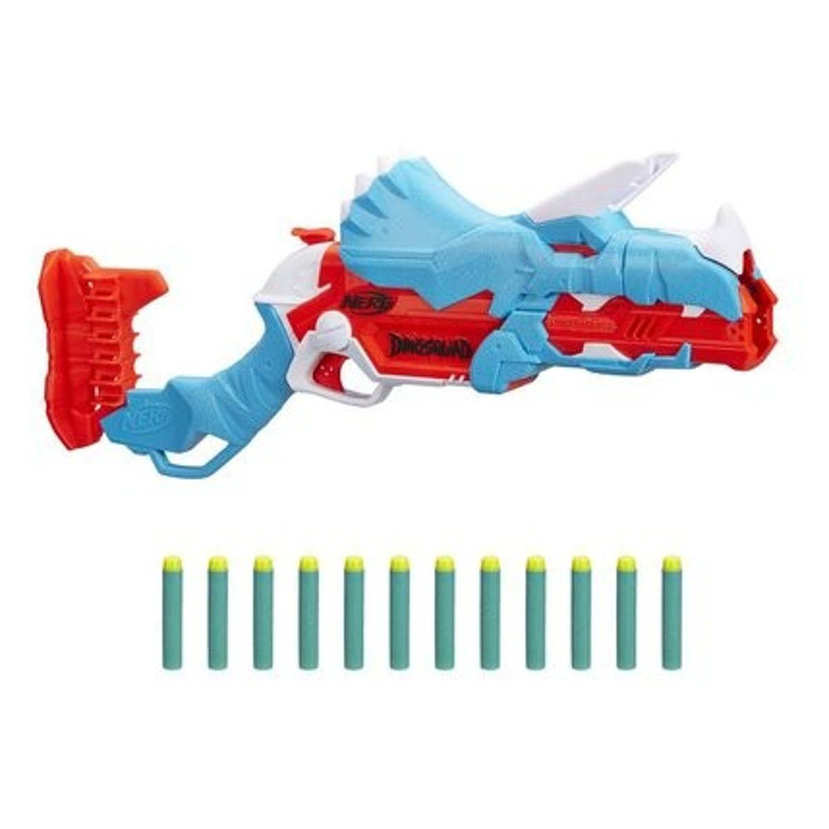 Nerf Dinosquad Tricerablast - Nerf multicolore, NERF