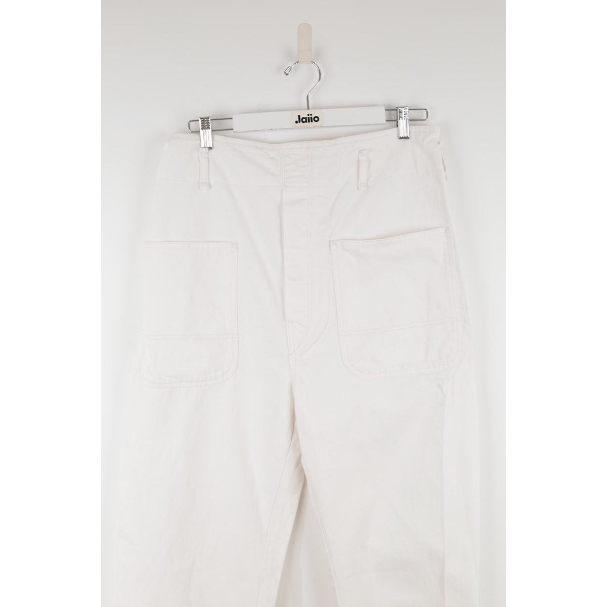 Jean droit - Très Bon État blanc, ISABEL MARANT