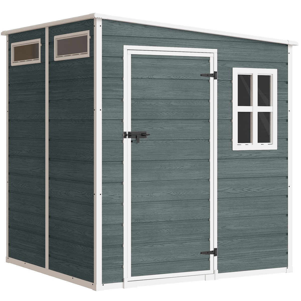Abri de jardin PP Gris gris, OUTSUNNY