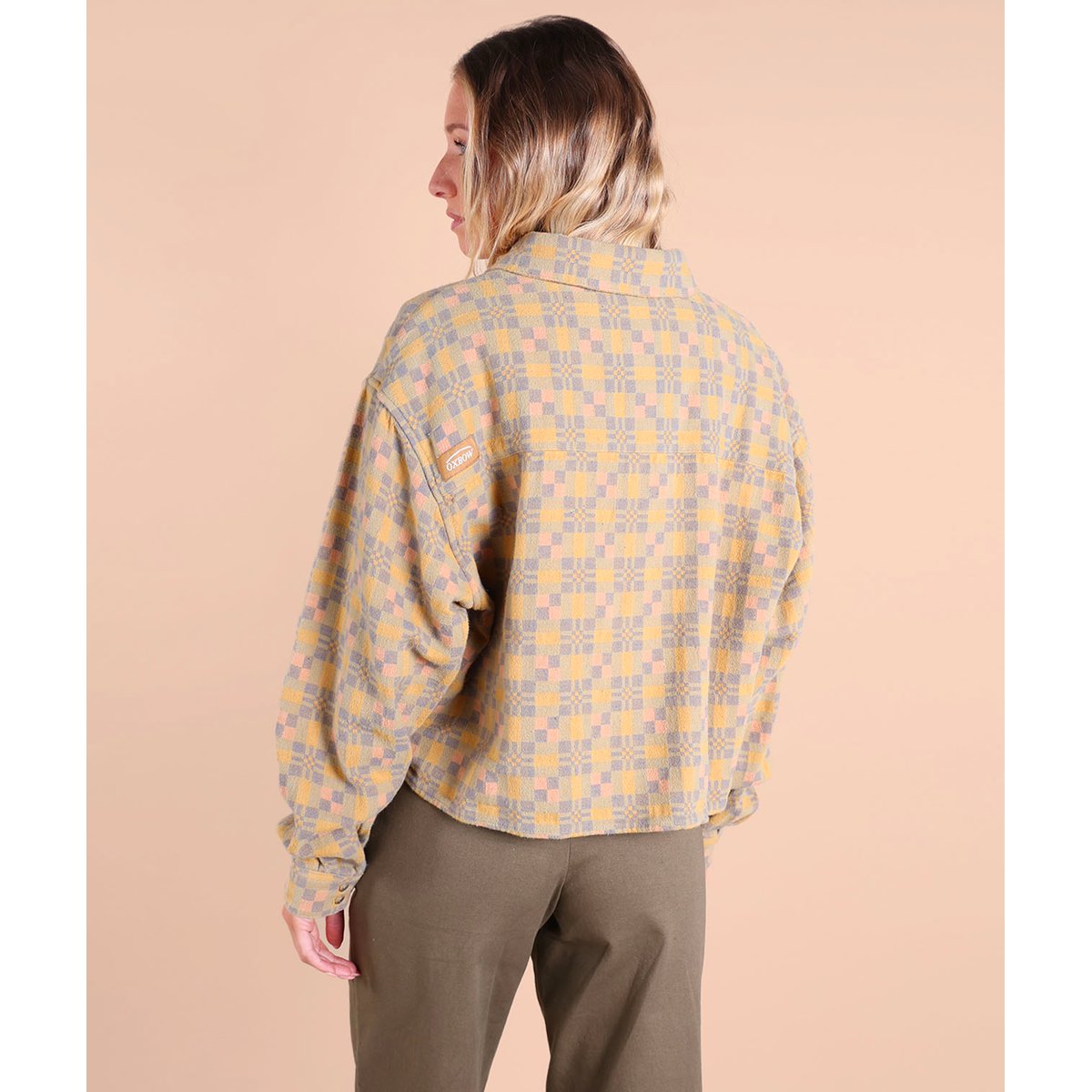Chemise courte AOP TILE multicolore, OXBOW