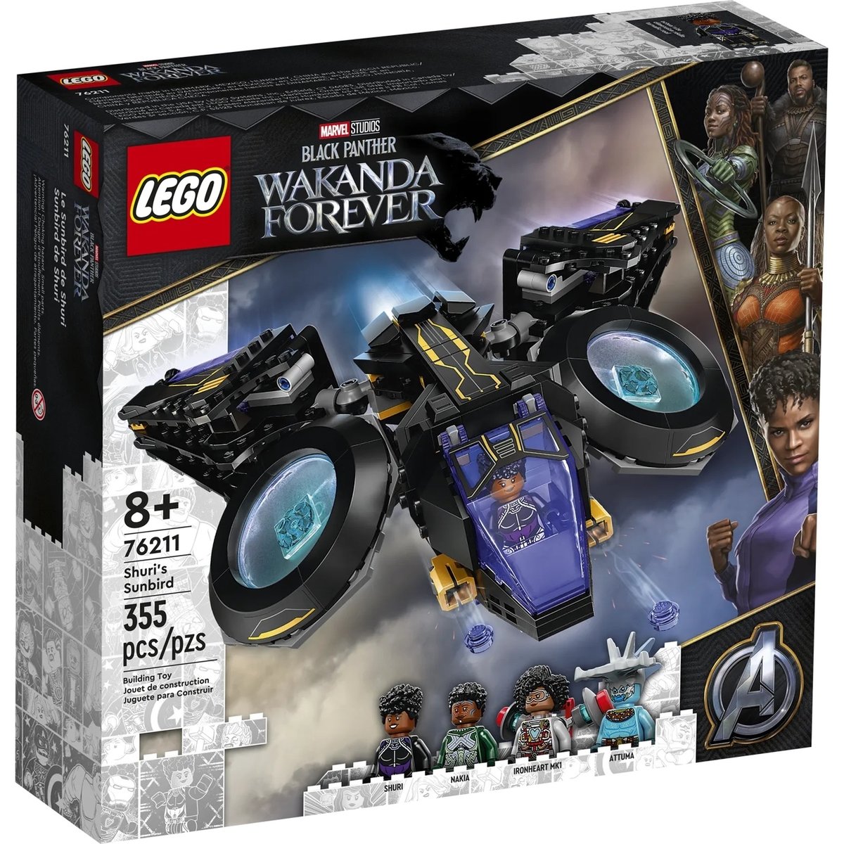 Marvel Le Sunbird de Shuri v019845, LEGO