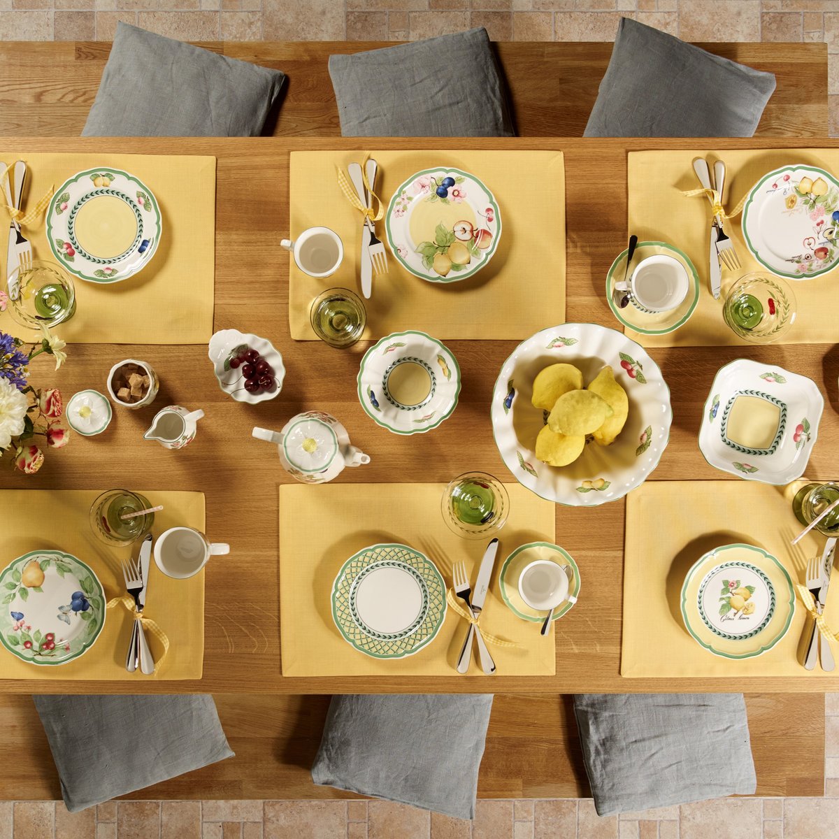 Assiette À Dessert FRENCH GARDEN multicolore, VILLEROY & BOCH