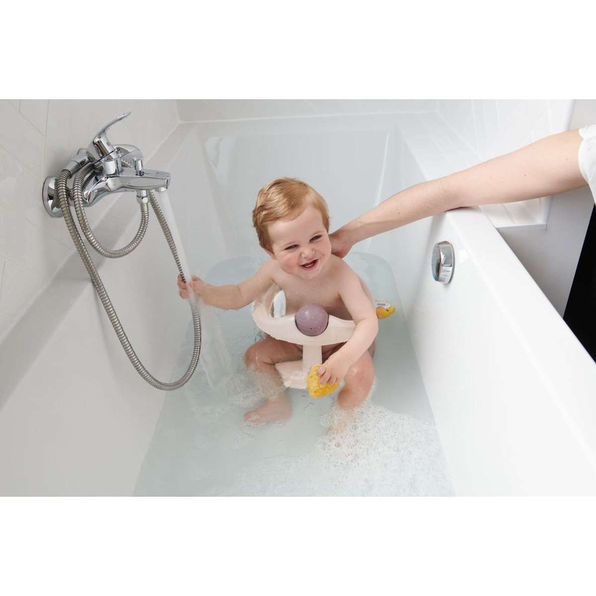 Anneau de bain pivotant beige, BEBECONFORT