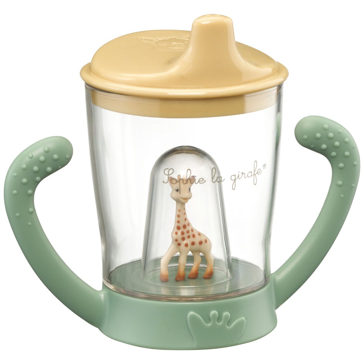Coffret Sophie la girafe et tasse anti-fuite multicolore, SOPHIE LA GIRAFE