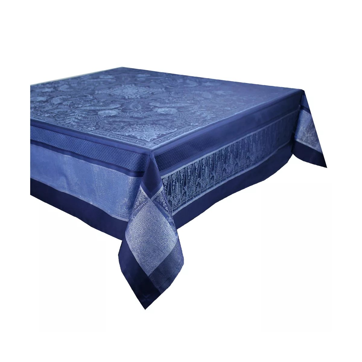 Nappe coton mélangé antitache PERSINA crepuscule, GARNIER THIEBAUT