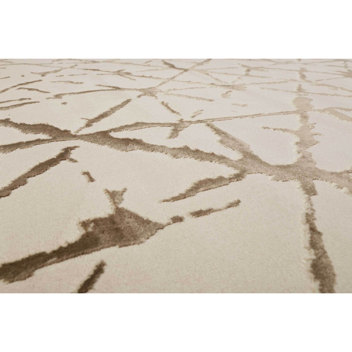 Tapis plat à motif et relief , SOLVEIG crème, beige, ESPRIT