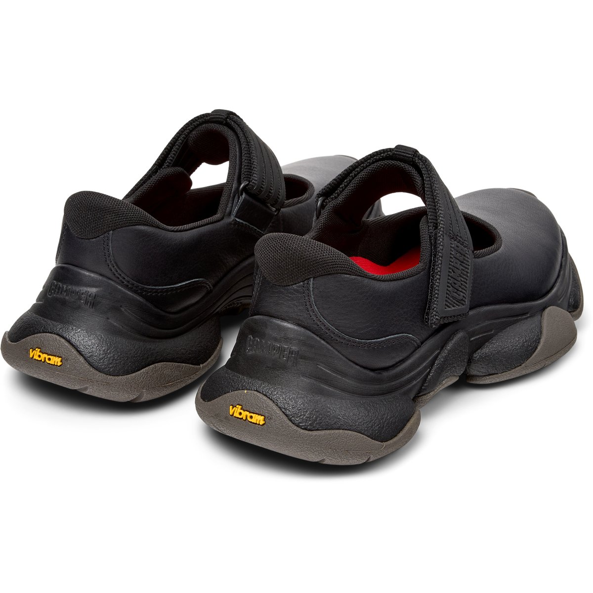 Ballerines Karst 2 cuir noir, CAMPER