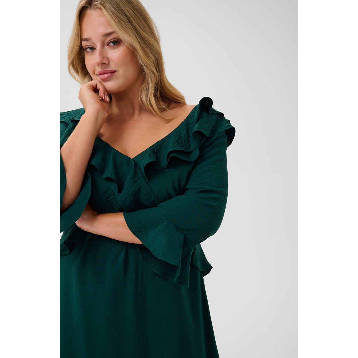Robe vert ponderosa pine, KAFFE CURVE