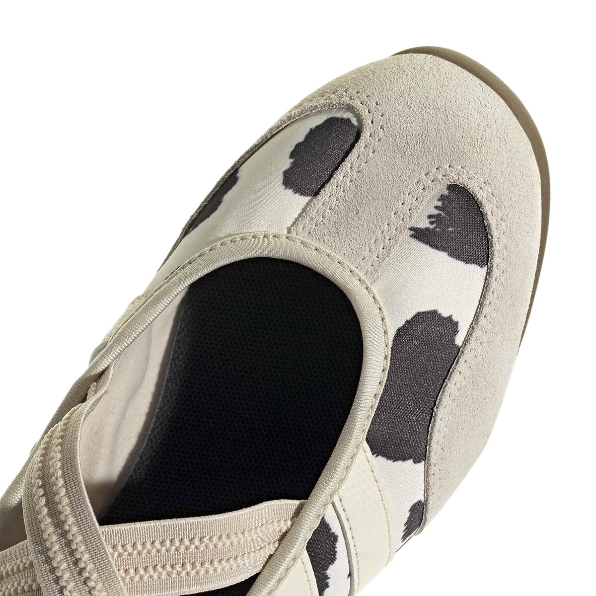 Leren ballerina's met platte hak, Mary Jane BARREDA animal ecru, ADIDAS SPORTSWEAR