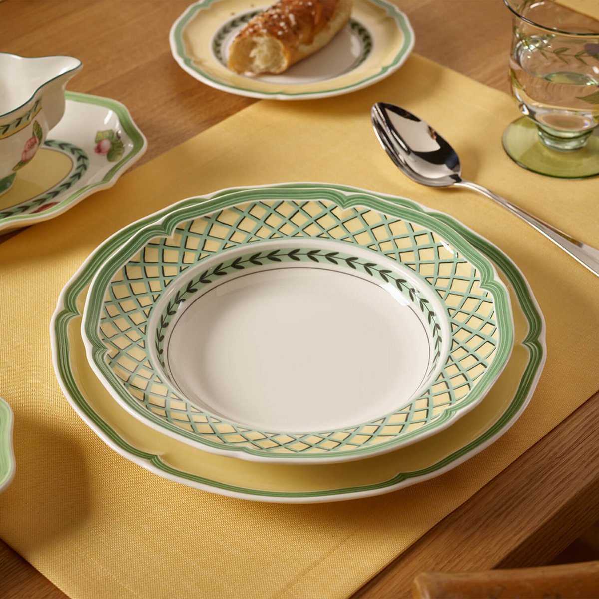 Assiette Creuse FRENCH GARDEN multicolore, VILLEROY & BOCH