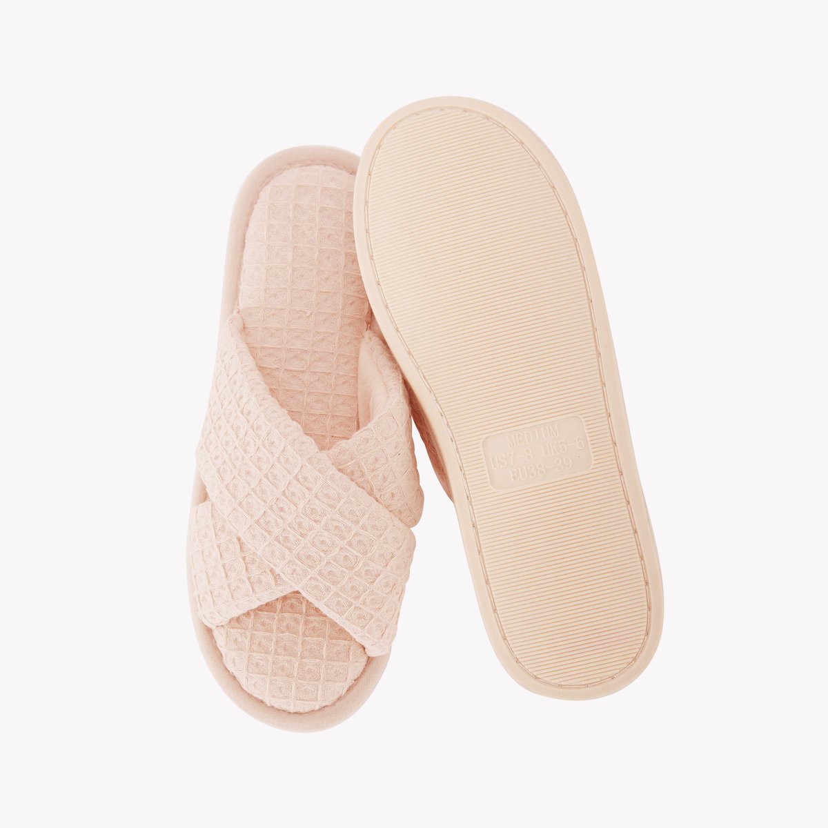 Chaussons mules PIMPRENELLE rose, ROUGEGORGE LINGERIE