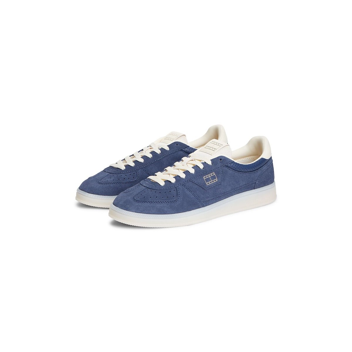 Sapatilhas em pele camurça THE GREENWICH azul, TOMMY HILFIGER