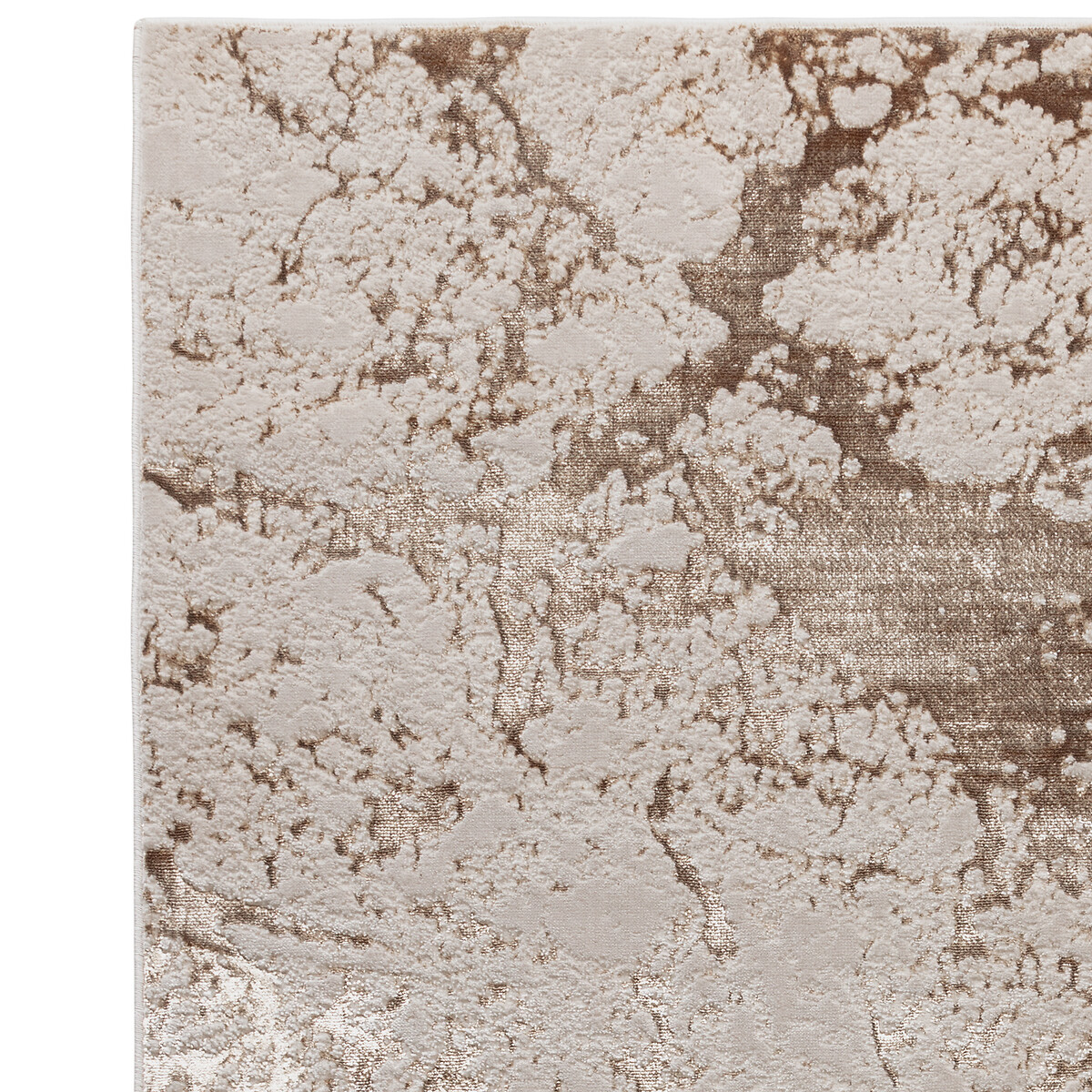 Marbled Metallic Champagne Rug champagne, SO'HOME