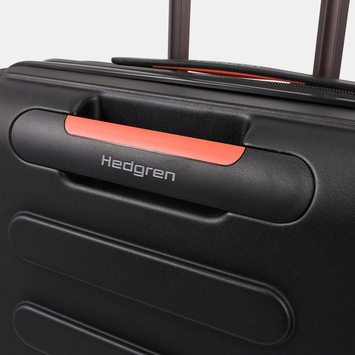Valise cabine rigide 4 roues sécurisée black, HEDGREN