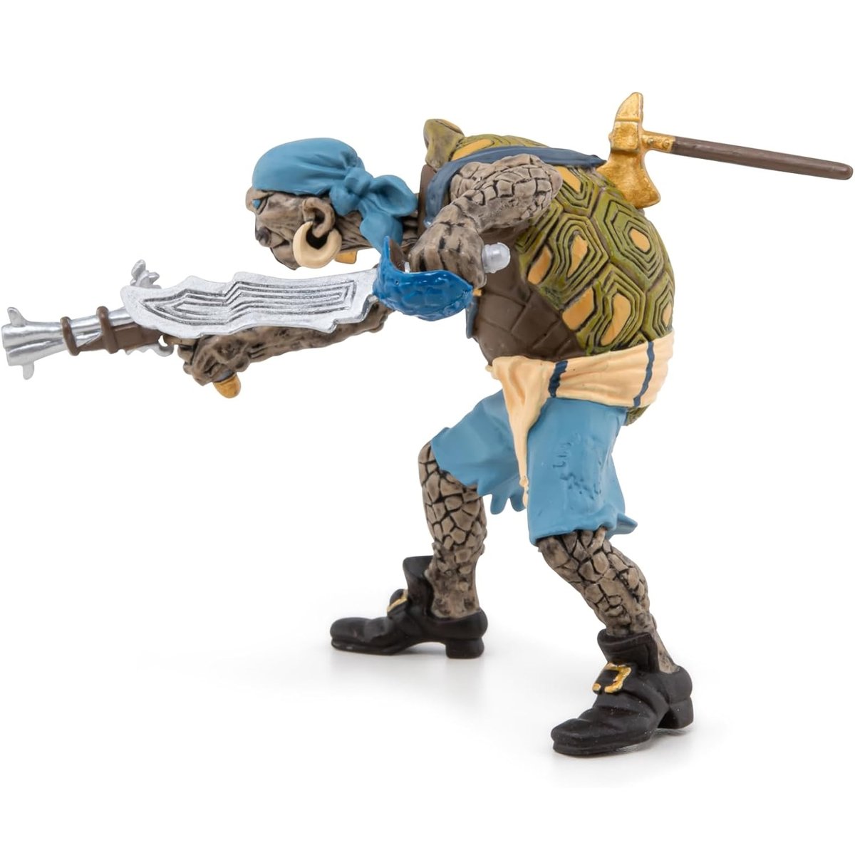 Figurine pirate mutant tortue rouge, PAPO