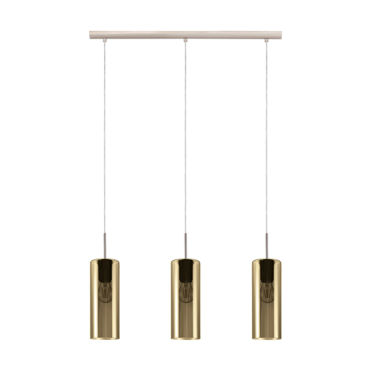 Candeeiro de teto SELVINO Dourado, da Eglo dourado, EGLO
