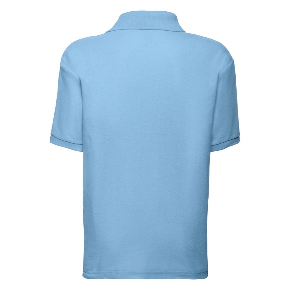 Polo à manches courtes bleu ciel, FRUIT OF THE LOOM