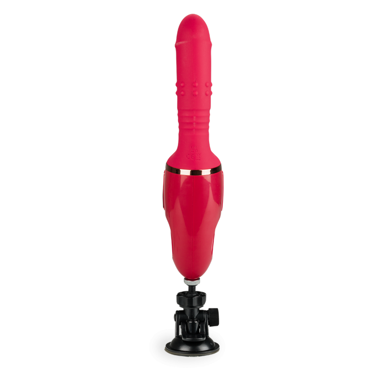 Vibromasseur puissant rabbit ventouse va-et-vient et sans contact Addiction rouge, LOVE AND VIBES