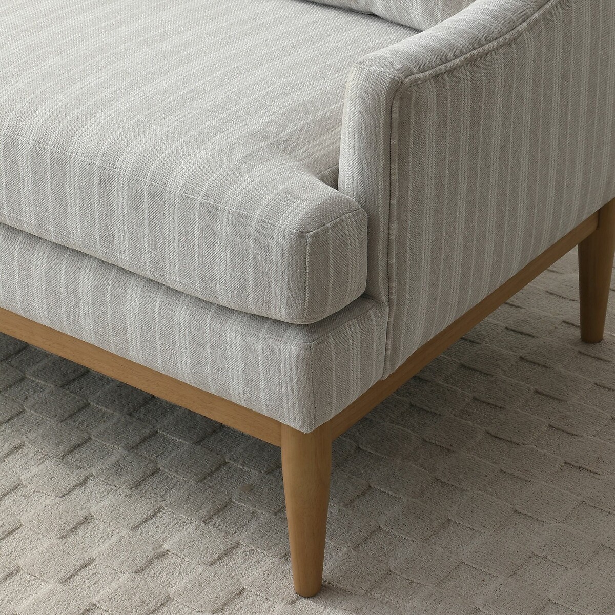 Bexley Chenille 2 Seater Accent Sofa natural, SO'HOME