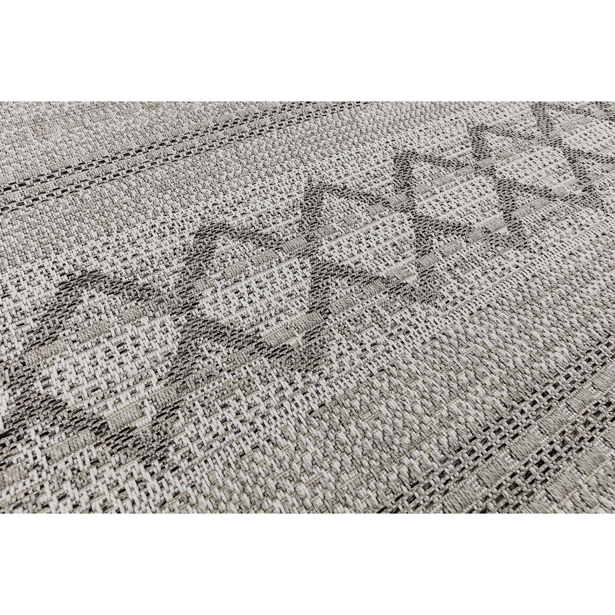 Diamond Patterned Indoor/Outdoor Rug natural, SO'HOME