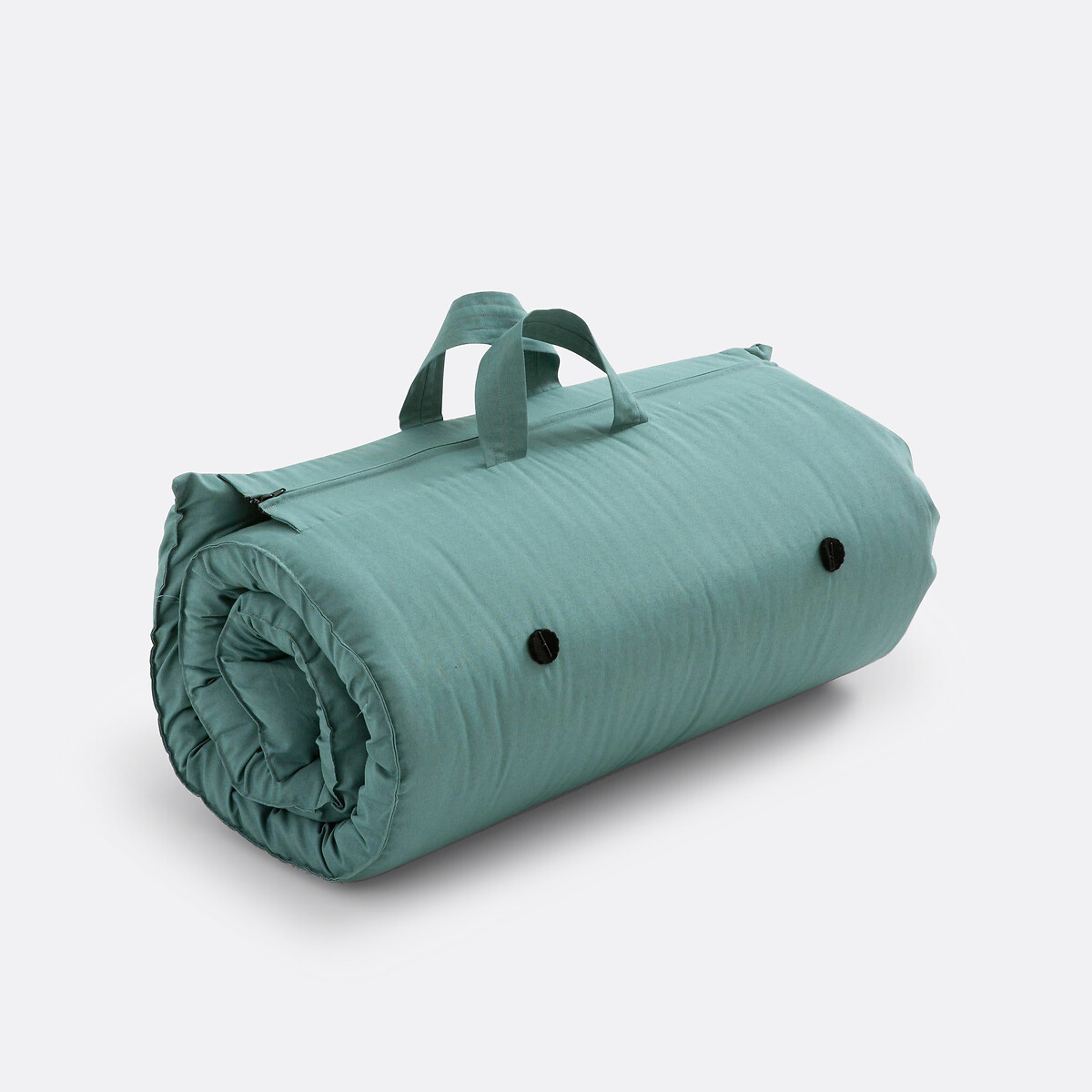 Futon nomade, en coton et polyester eucalyptus, LA REDOUTE INTERIEURS