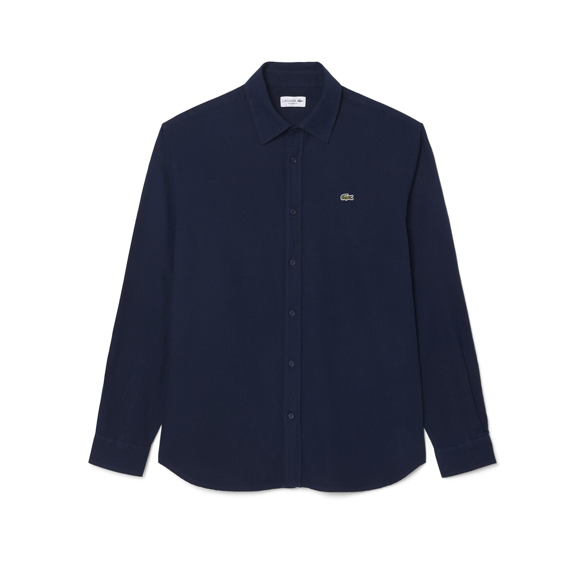 Camicia di flanella, Regular Fit blu marino, LACOSTE