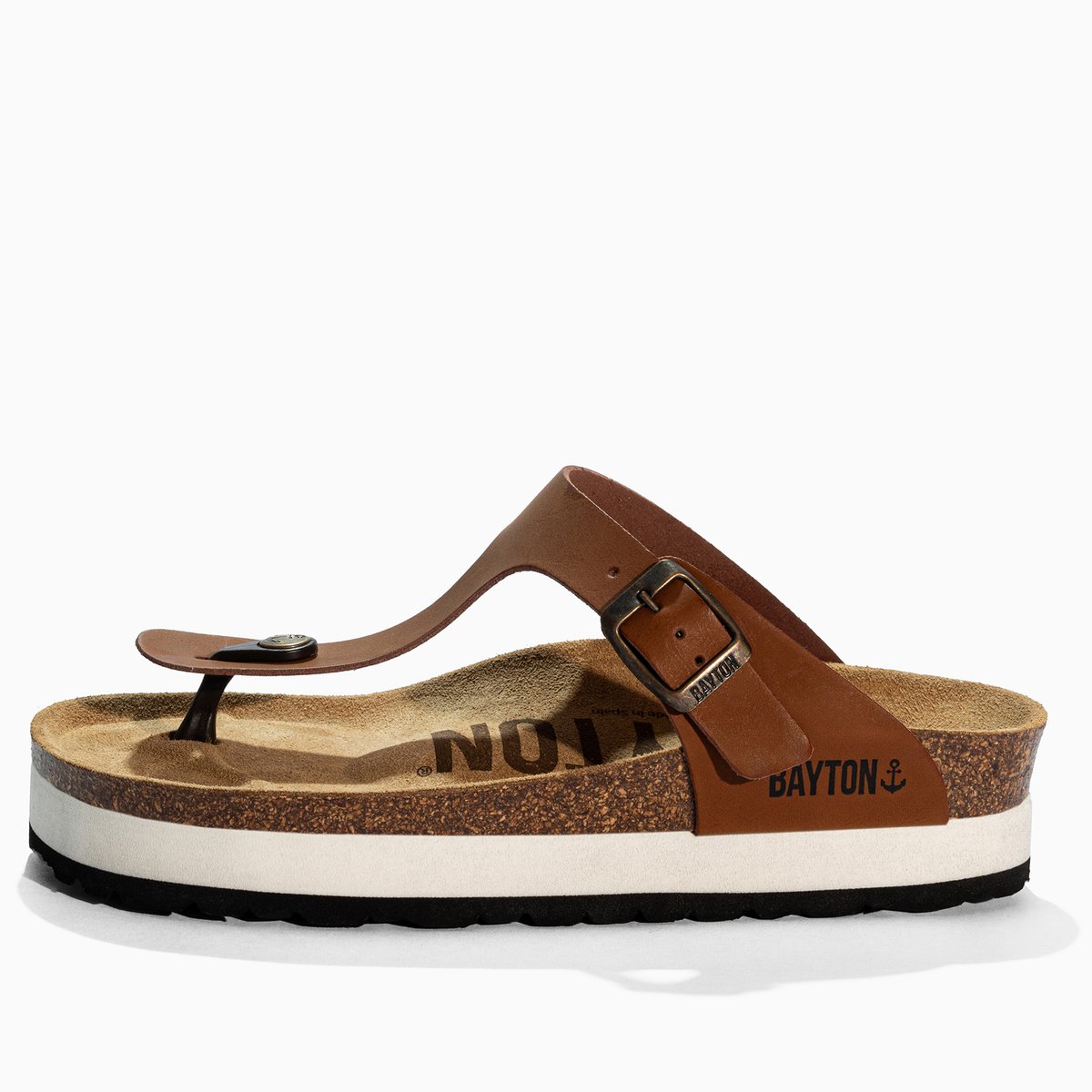 Tongs ASTURIAS camel, BAYTON