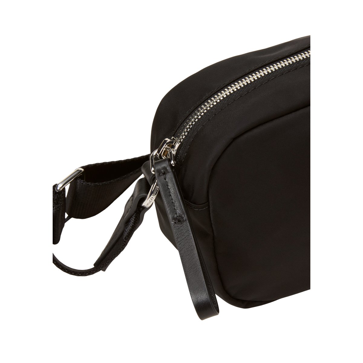 Sac à bandoulière xs en matériau recyclé noir, MARC O'POLO
