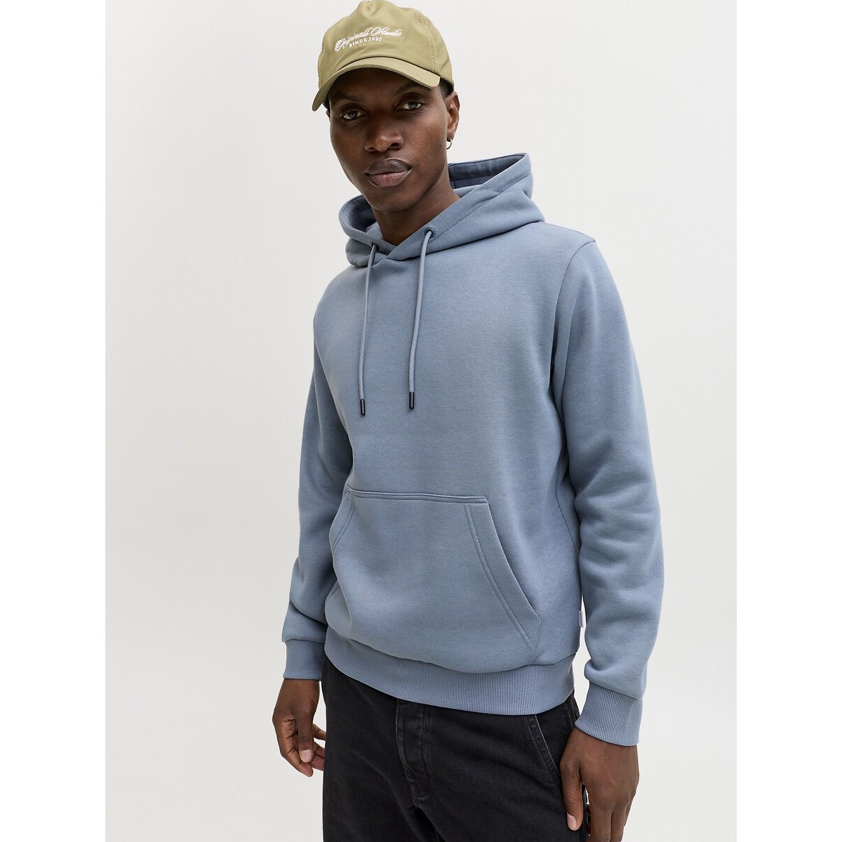Sweat à capuche Bradley bleu, JACK & JONES