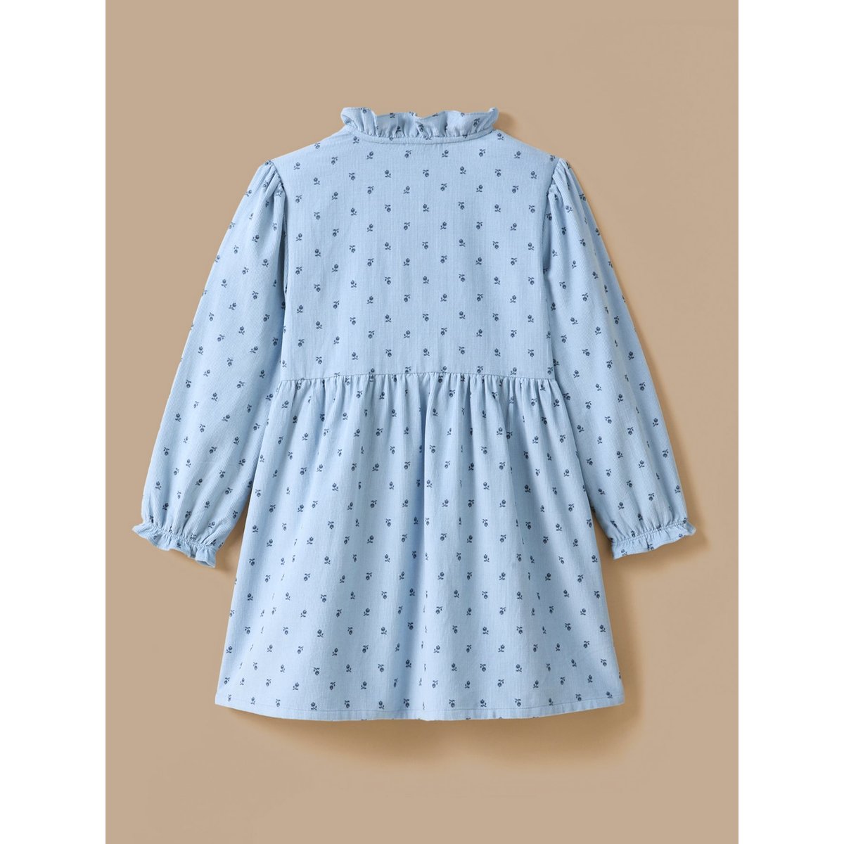 Robe imprimée en velours imprimé klein, CYRILLUS