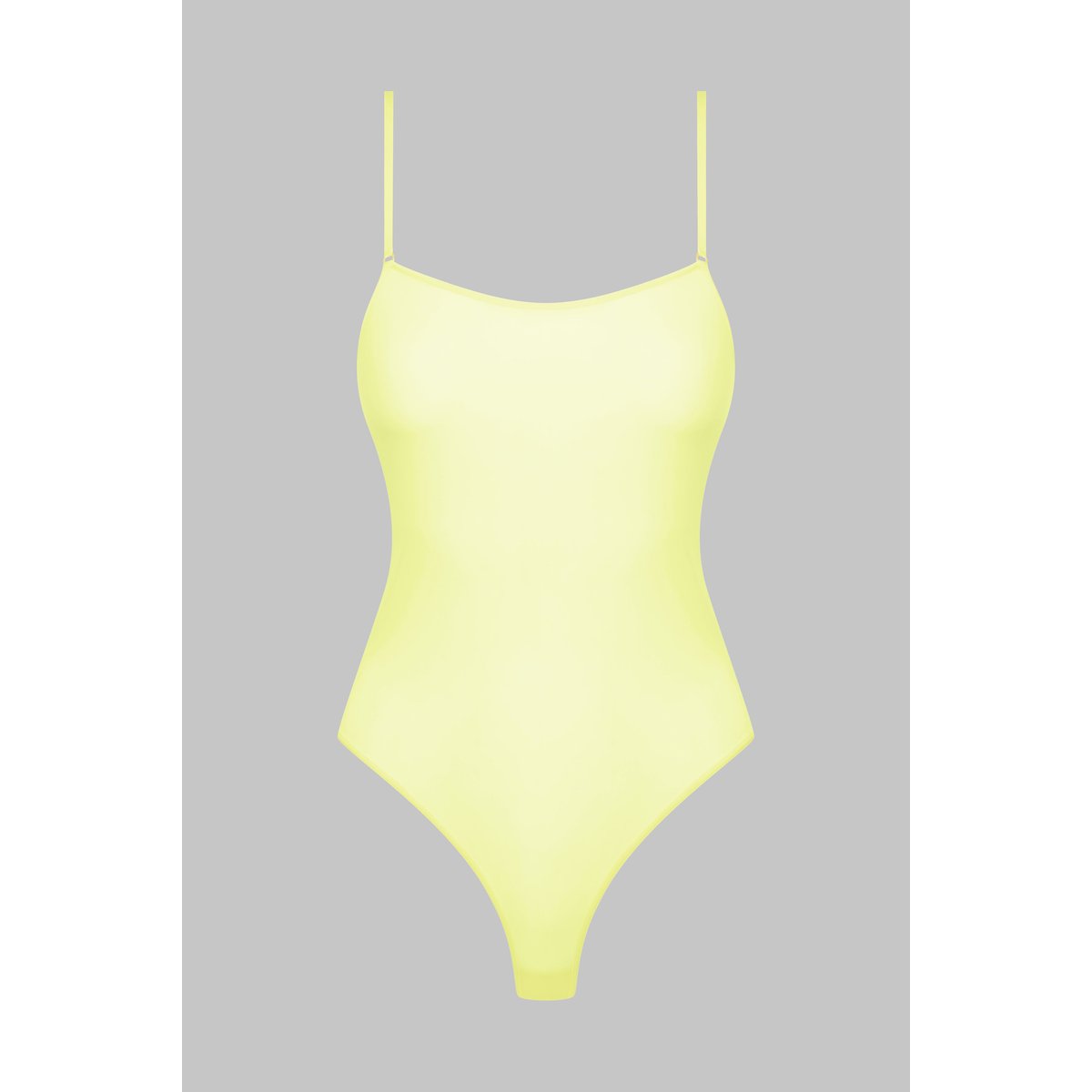 Body String DOUBLE SENS jaune, MAISON CLOSE