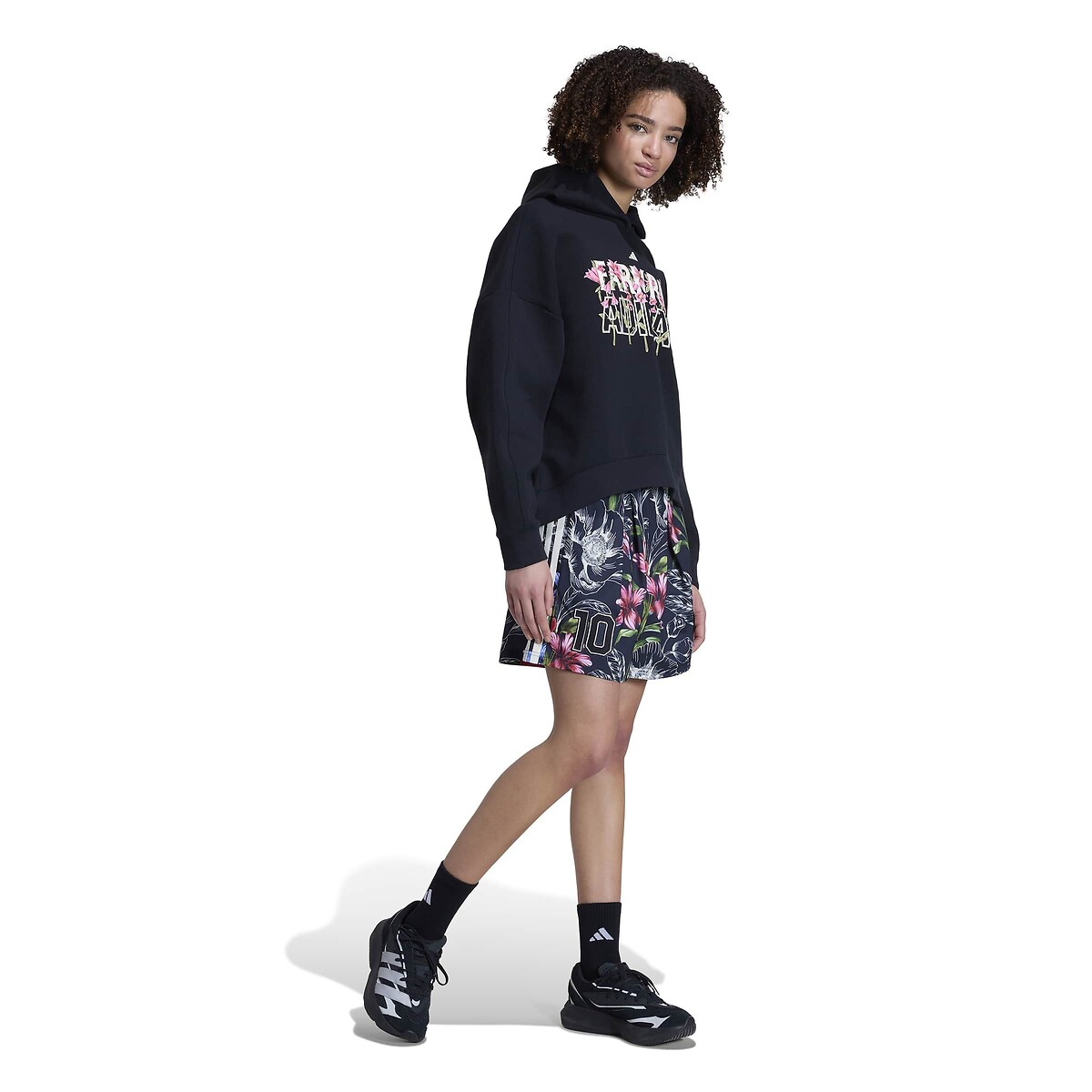 Farm Rio Hoodie black, ADIDAS SPORTSWEAR