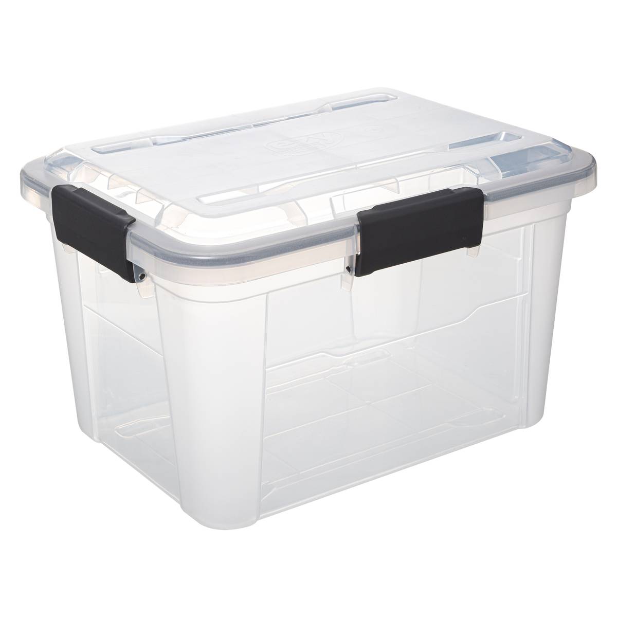 Boîte de rangement à clip 18L PROTECT+ transparent, 5FIVE SIMPLY SMART