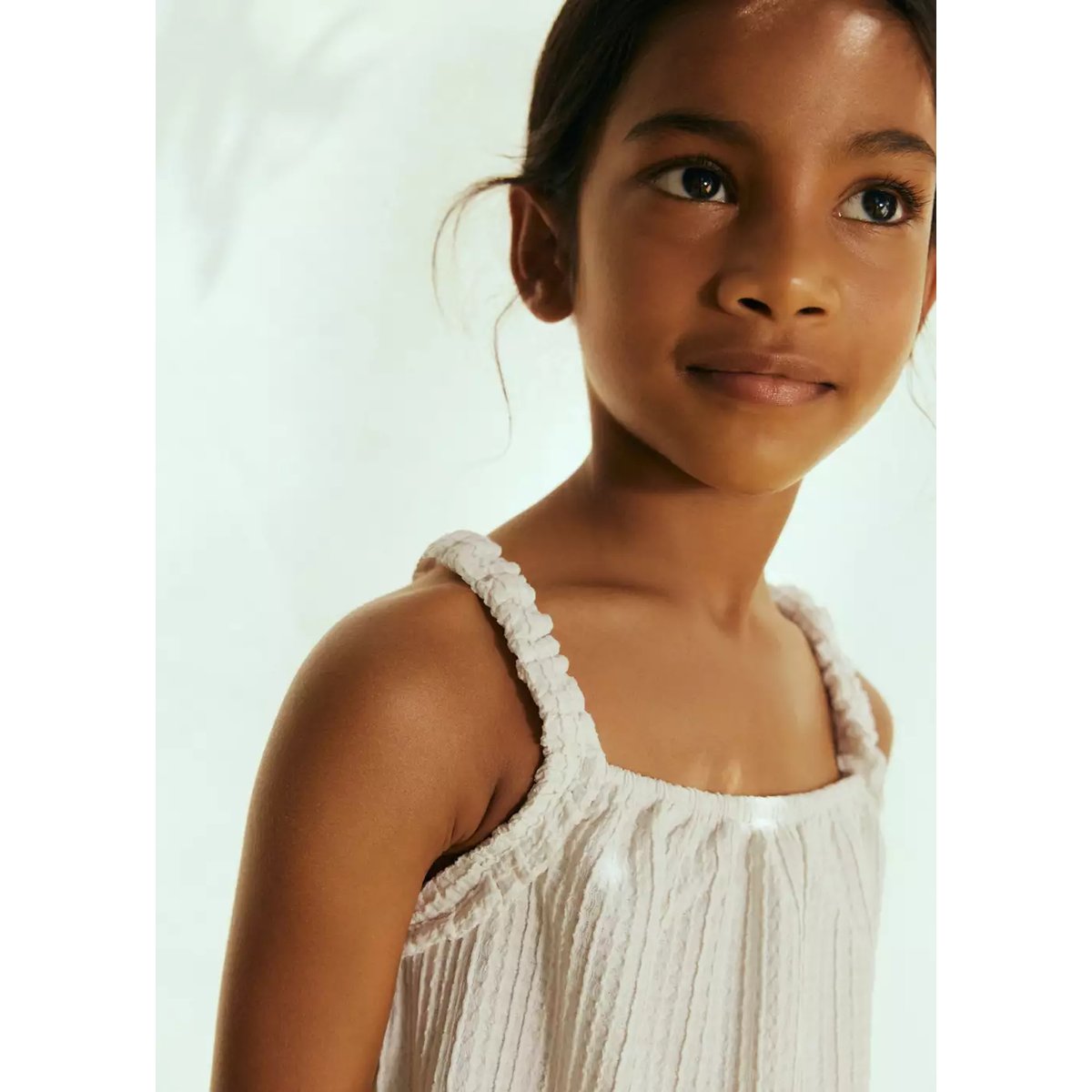Robe fleurs brodées écru, MANGO BABY