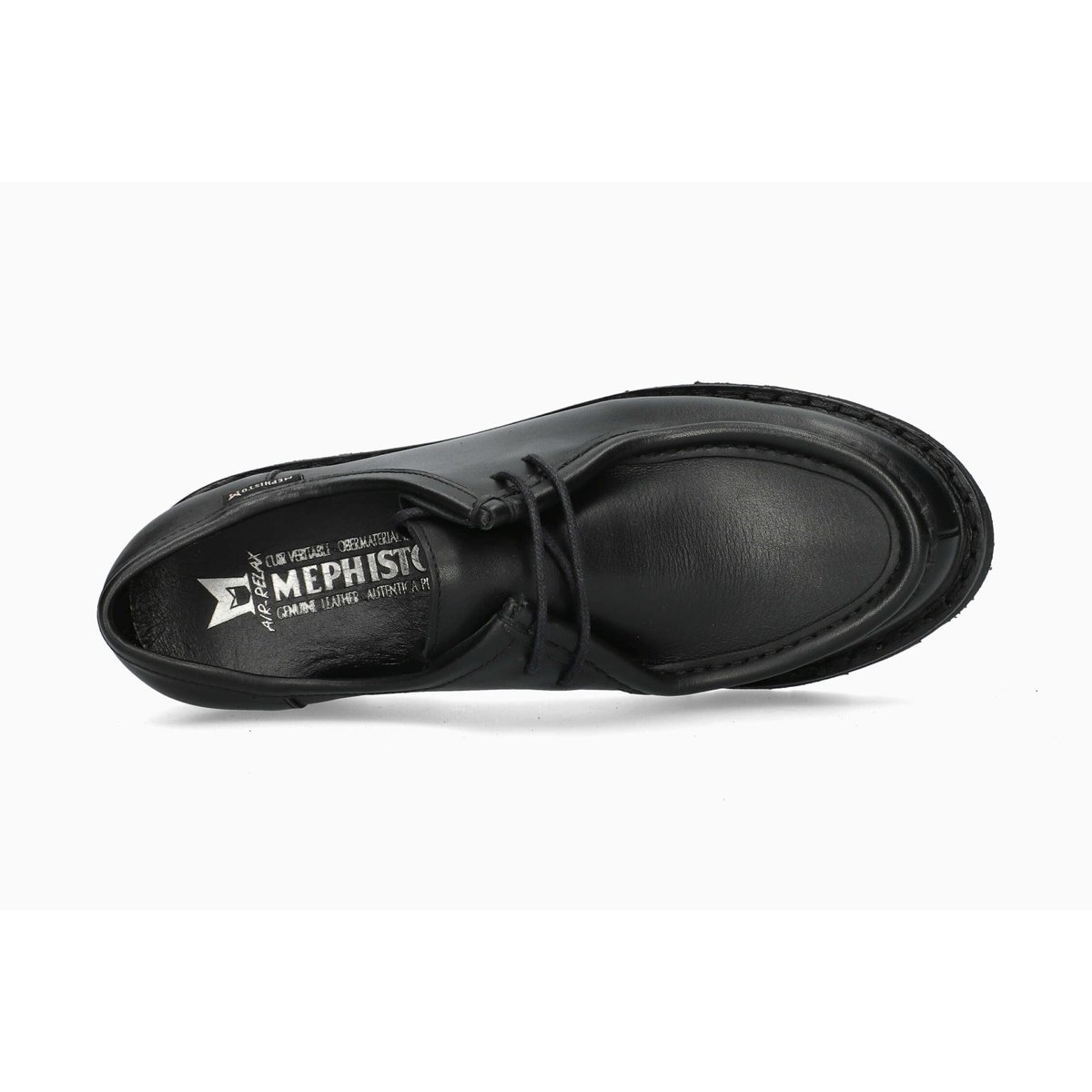 Derbies en cuir SUE noir 5143, MEPHISTO