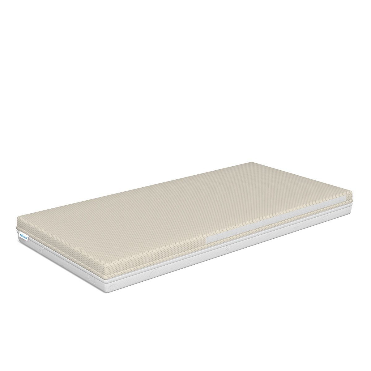 Matelas Mousse bébé Minea 60x120 cm Déhoussable beige, MINEA