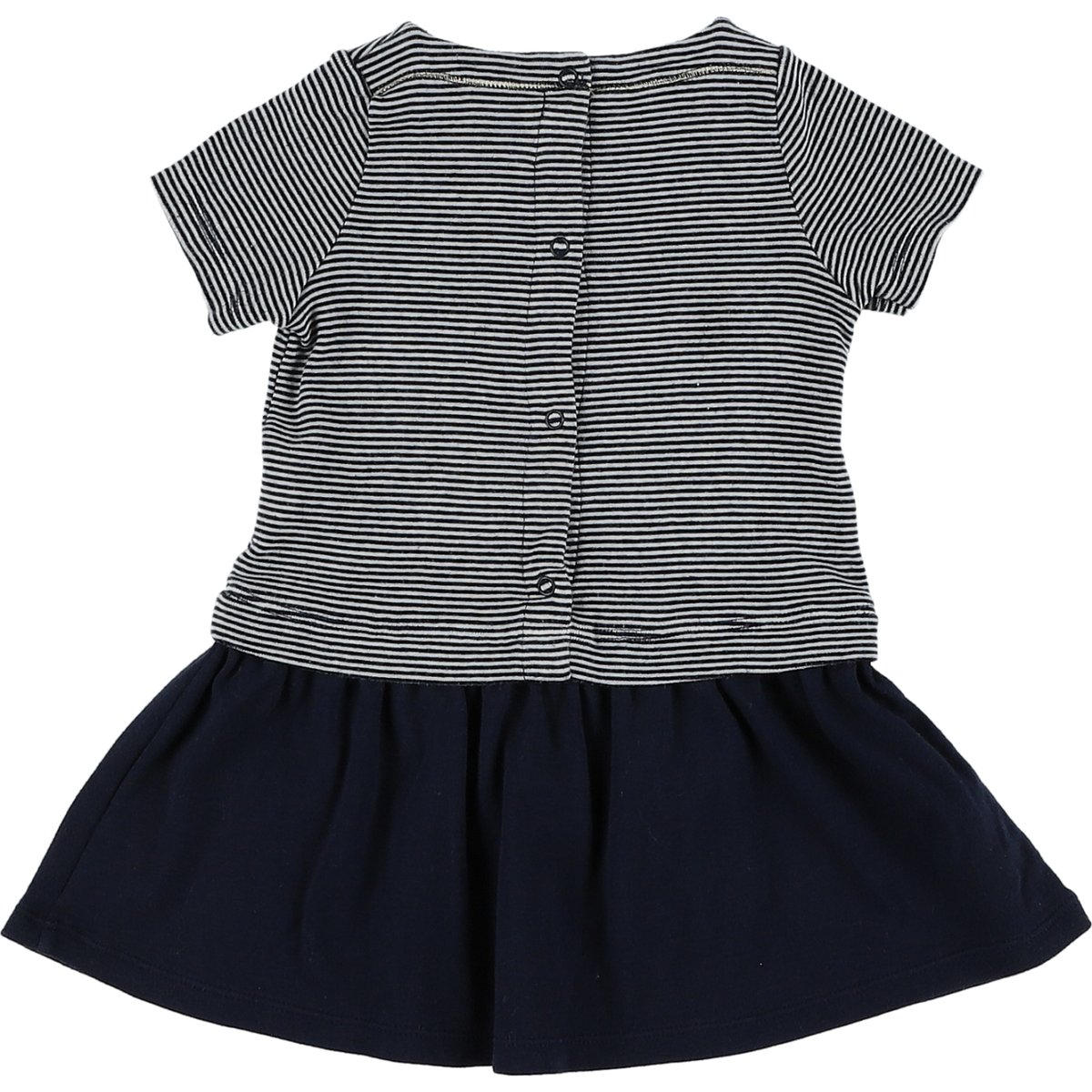 Robe - Très bon état blanc;bleu, PETIT BATEAU