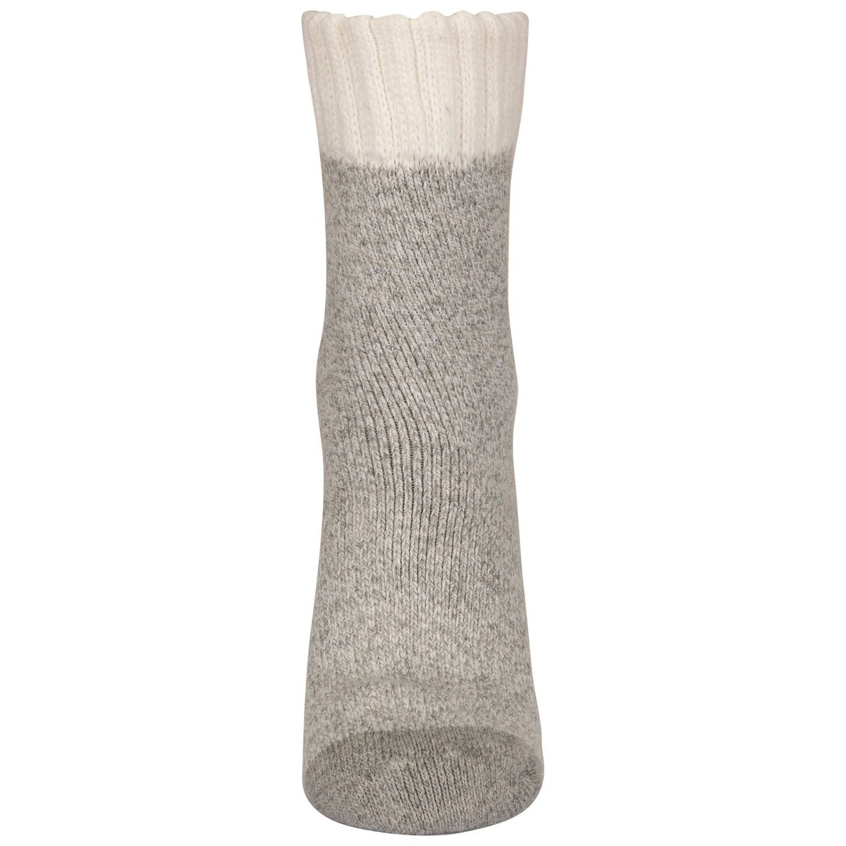 Chaussettes de marche confortables et chinées INIGO gris / bordeaux chiné, TRESPASS