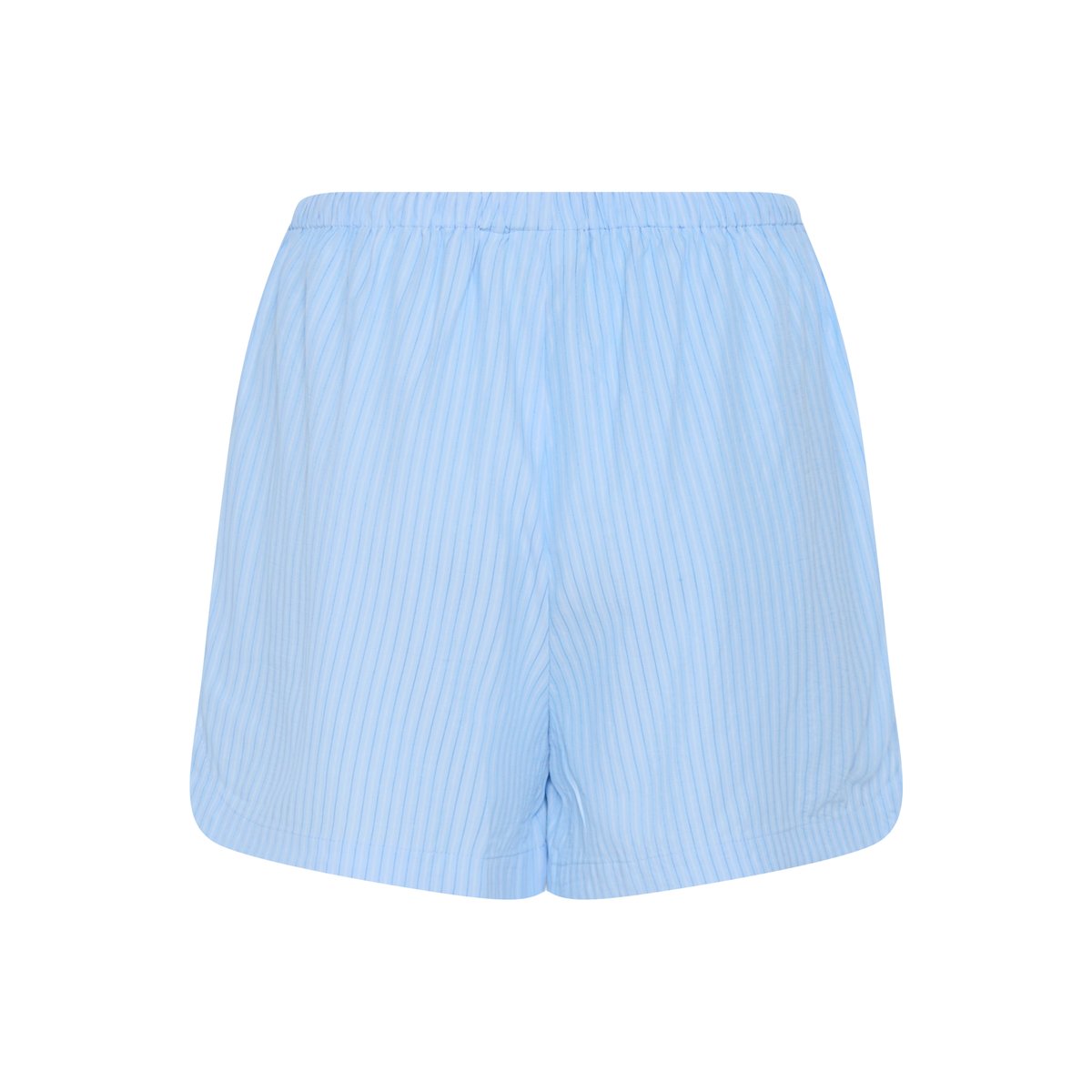 Shorts casual bleu light blue, white striped, KAFFE